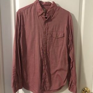 J. Crew Chamray Button Down Shirt Red